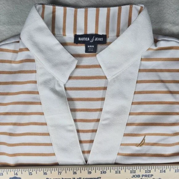 NEW Nautica Jeans Sports Dress - Size Medium - Picture 5 of 8